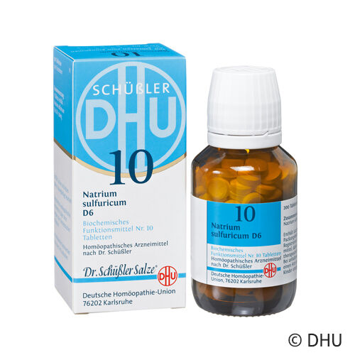 BIOCHEMIE DHU 10 Natrium sulfuricum D 6 Tabletten