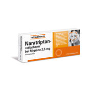 NARATRIPTAN-ratiopharm bei Migräne Filmtabletten