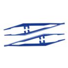 PINZETTE steril blau