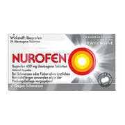 NUROFEN Ibuprofen 400 mg überzogene Tabletten