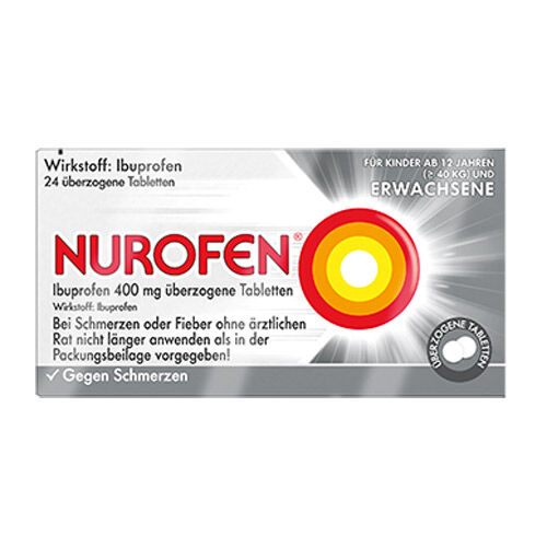 NUROFEN Ibuprofen 400 mg überzogene Tabletten