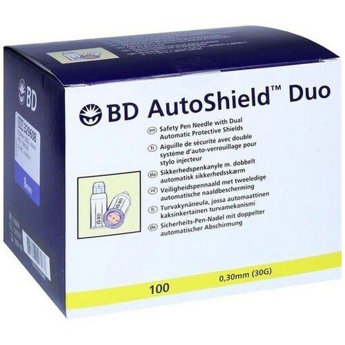 BD AUTOSHIELD Duo Sicherheits-Pen-Nadeln 8 mm