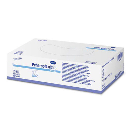 PEHA-SOFT nitrile guard Unt.Hands.unsteril pf S