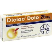 DICLAC Dolo 25 mg überzogene Tabletten