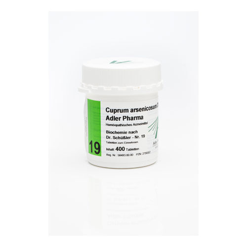 BIOCHEMIE Adler 19 Cuprum arsenicosum D 12 Tabl.