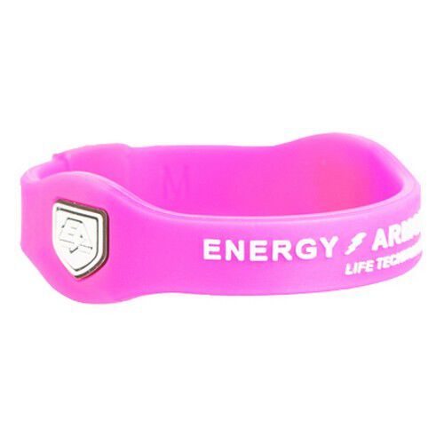 Energy Armor Energieband pink / weiß Größe XS