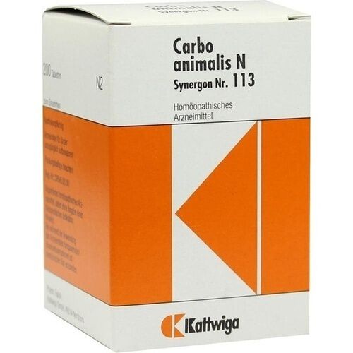 SYNERGON 113 Carbo animalis N Tabletten