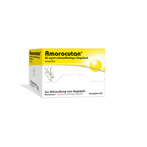 AMOROCUTAN 50 mg/ml wirkstoffhaltiger Nagellack