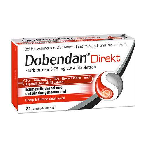 DOBENDAN Direkt Flurbiprofen 8,75 mg Lutschtabl.