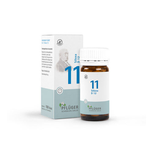 BIOCHEMIE Pflüger 11 Silicea D 12 Tabletten