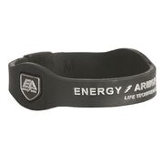 Energy Armor Energieband schwarz / silber Größe M