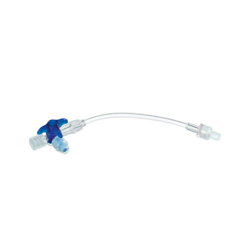 DISCOFIX C-3 blau m.Safeflow 10 cm
