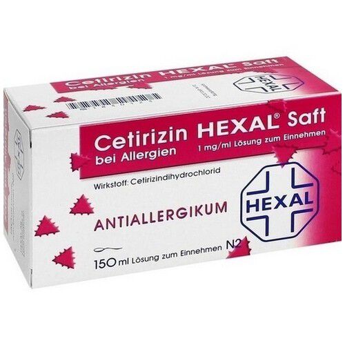 CETIRIZIN HEXAL Saft bei Allergien