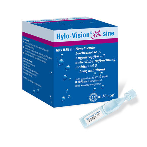 HYLO-VISION Gel sine Einzeldosispipetten