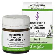 BIOCHEMIE 1 Calcium fluoratum D 3 Tabletten