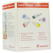 SAFETY-LANZETTEN 21 G Einst.Tiefe 1,8mm norm.grün