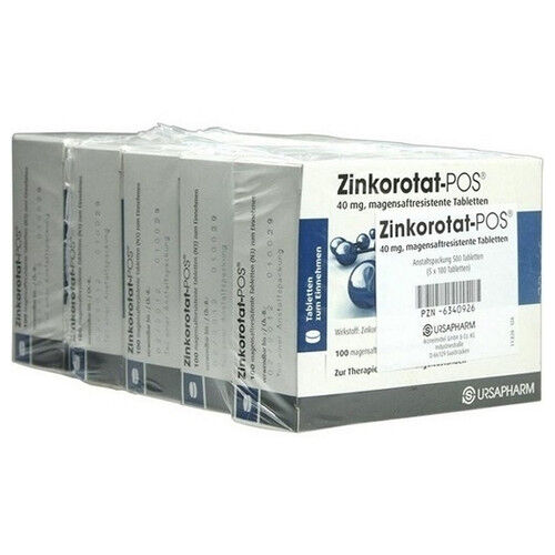 ZINKOROTAT POS magensaftresistente Tabletten