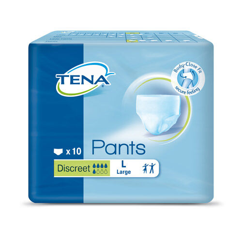 TENA PANTS Discreet L bei Inkontinenz