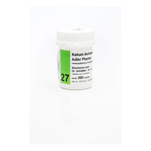 BIOCHEMIE Adler 27 Kalium bichrom D 12 Tabletten
