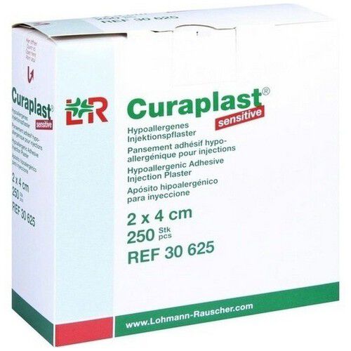 CURAPLAST Inj.-Pflaster sensitiv 2x4 cm