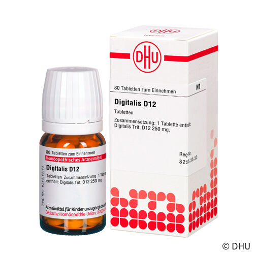 DIGITALIS D 12 Tabletten