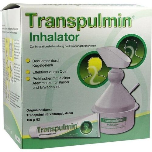 TRANSPULMIN Erkältungsbalsam + Inhalator