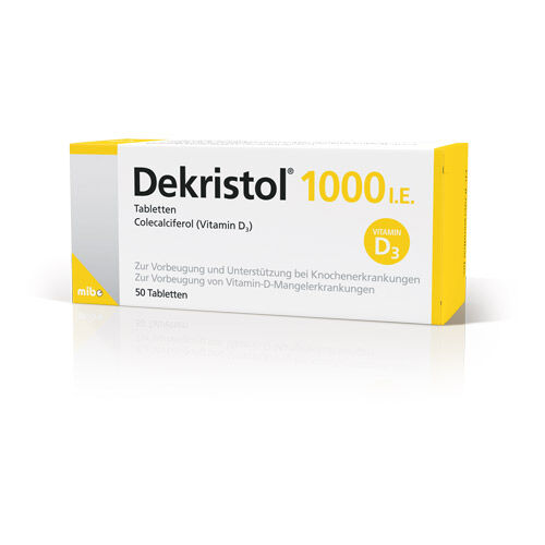DEKRISTOL 1.000 I.E. Tabletten