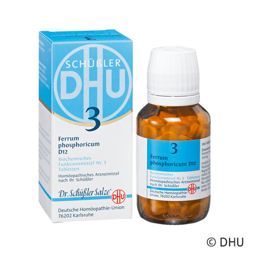 BIOCHEMIE DHU 3 Ferrum phosphoricum D 12 Tabletten