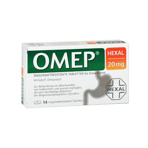 OMEP HEXAL 20 mg magensaftresistente Tabletten