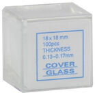 DECKGLÄSER 18x18 mm