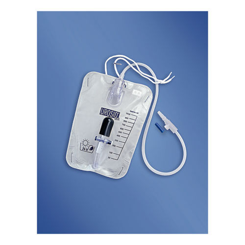 URINBEUTEL 24 h steril 1 l 30 cm Schlauch