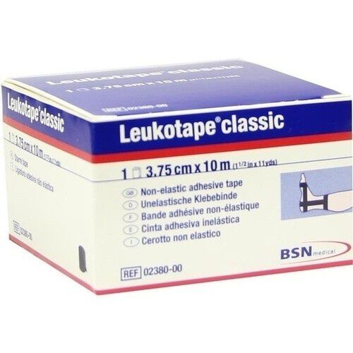 LEUKOTAPE Classic 3,75 cmx10 m schwarz