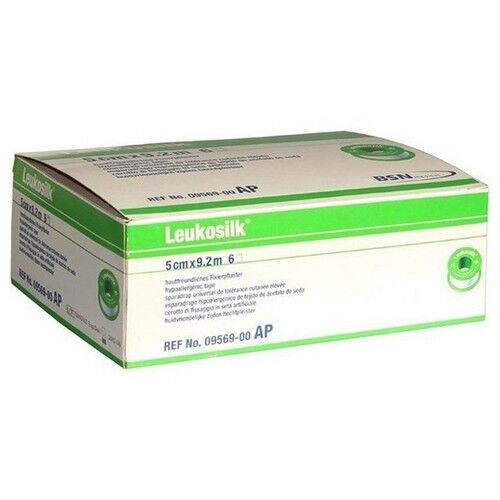 LEUKOSILK 5 cmx9,2 m