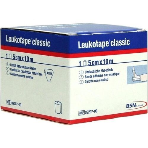 LEUKOTAPE Classic 5 cmx10 m weiß