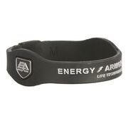 Energy Armor Energieband schwarz / silber Größe S