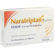 NARATRIPTAN Migräne STADA 2,5 mg Filmtabletten