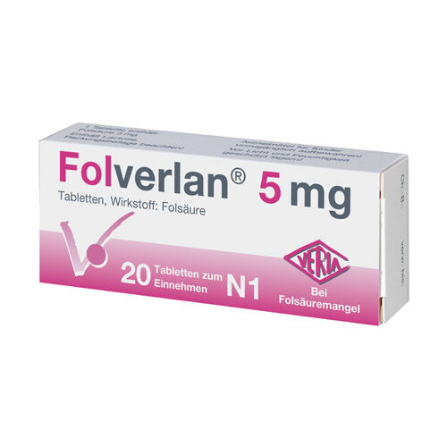 FOLVERLAN 5 mg Tabletten