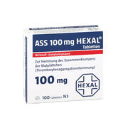 ASS 100 mg HEXAL Tabletten