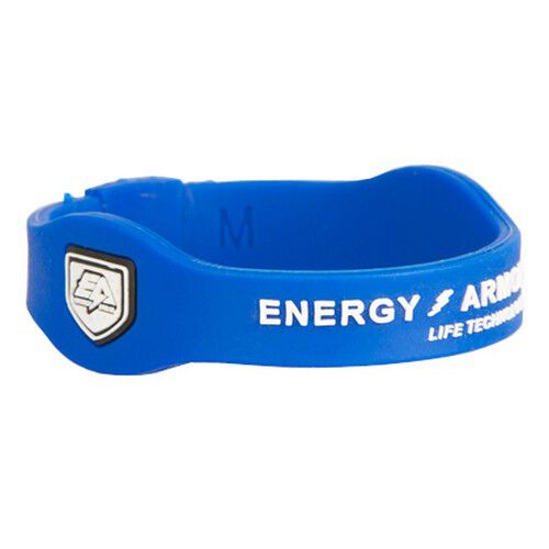 Energy Armor Energieband blau / weiß Größe XL