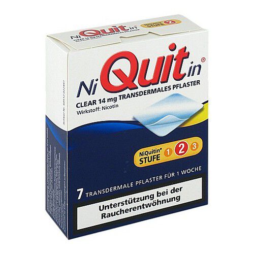 NIQUITIN Clear 14 mg transdermale Pflaster