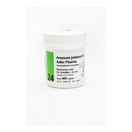 BIOCHEMIE Adler 24 Arsenum jodatum D 12 Tabletten