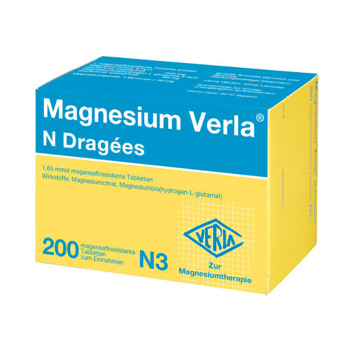 MAGNESIUM VERLA N Dragees