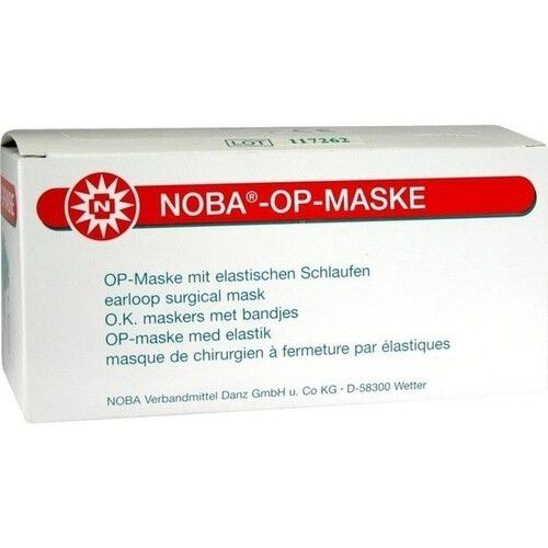 NOBA OP-Maske m.Gummibändern