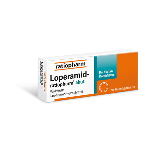 LOPERAMID-ratiopharm akut 2 mg Filmtabletten