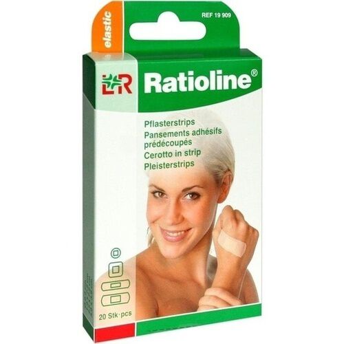 RATIOLINE elastic Pflasterstrips in 4 Größen