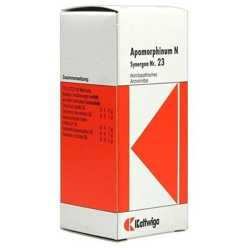 SYNERGON KOMPLEX 23 Apomorphinum N Tropfen