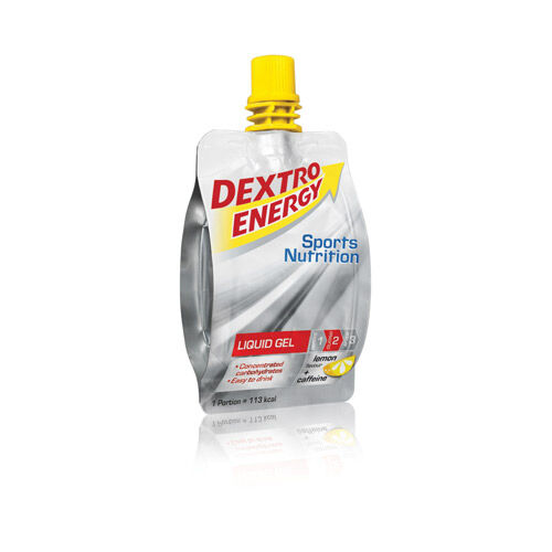 DEXTRO ENERGY Sports Nutr.Liquid Gel Lemon+caffe.