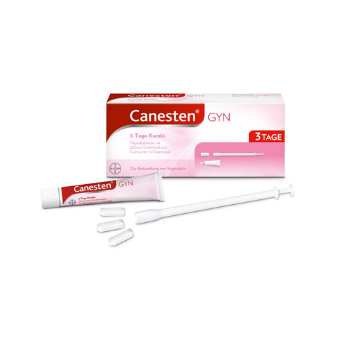CANESTEN Gyn 3 Kombipackung 1 P Medipolis